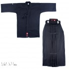 Kendo uniform Set Basic all BLACK | Kendo Gi + Hakama